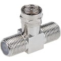 Miniatyrbillede 2 af 4: 2-vejs antenne splitter / 1 indgang til 2 udgange Rf Tv Freeview/push Style - Ya