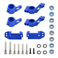 Miniatyrbilde 1 av 5: RC Bil Front C-sete Front Styrekopp Bakakselsete Kit for Traxxas 1/10 Slash 2WD RC Bil Oppgradering