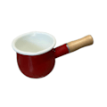 Miniatyrbillede 4 af 5: 17oz Mini Gryde, Lille Kasserolle med Træhåndtag, Non-stick Gryde til Te, Kogende Vand, Kaffe