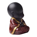 Miniatyrbillede 3 af 5: Resin Buddha Statue Små Børn Munk Figurer Te Kæledyr Ornament A