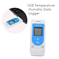 Miniatyrbillede 3 af 5: USB Temperatur Fugtigheds Data Logger Genanvendelig RH TEMP Data Logger Optager Humiture Måler med 12.000 Optagelseskapacitet