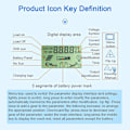 Miniatyrbillede 5 af 5: 100A MPPT Solcelle Opladningscontroller 12/24V Auto Fokus Solpanel Controller Batteri Intelligent Regulering