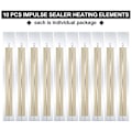Miniatyrbillede 2 af 5: 10 Stk. Impulsforsegler Reservedele Impulsforsegler Varmeelementer Service Reservedelsreparation Par