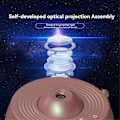 Miniatyrbillede 4 af 5: Projektor Natlampe Planetarium Projektor 360 Graders Rotation Stjerneprojektor Lampe til Soveværelse Stjernebarn