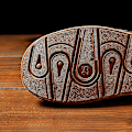 Miniatyrbild 5 av 5: Prisvärd lädertofflor för män Hemmaskor Vinter Vattentäta tofflor Unisex inomhusskor Rum Gästtofflor Man Flip Flops Wine red CN 43 44