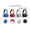 Pikkukuva 3 / 5: Bluedio T2Plus Langattomat Bluetooth-kuulokkeet Super Bass -musiikkikuulokkeet linjatuloliitännällä, mikrofonilla, FM-radiolla ja SD-korttipaikalla