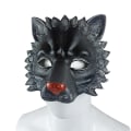 Miniatyrbillede 3 af 5: Løvemaske Halvt ansigt Dekorativ forsyning Holdbar 3d til Halloween maskerade Pu Skum Løvemaske Voksenkostume Festartikler PUM20005-1