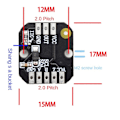Miniatyrbilde 2 av 5: MT6701 Magnetisk Encoder Modul PWM/I2c Børsteløs Motor Encoder ABZ Modus 1024 Linjer Erstatter AS5600 M