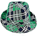 Miniatyrbillede 1 af 5: Irskternet Grøn Fedora St. Patricks Dag Leprechaun Hat