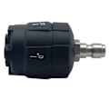 Miniatyrbilde 4 av 5: 5-i-1 Dysenett for Høytrykksvasker 0 15 25 40 65 Dysenett i Ett Stykke G1/4 Hanngjenge Rask R