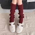 Pikkukuva 5 / 5: Naisten Lolita Neulotut Pitkät Säärystimet Harajuku Japanilainen Kawaii Saapassukat Talvi Nilkkasukat