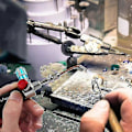 Miniatyrbillede 2 af 3: Smykker Juvelerer Mikro Mini Gas Lille Brænder Svejsning Lodning Kit Værktøj Med 5 Dyser