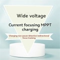 Miniatyrbild 3 av 5: WIFI Bluetooth Solarladdningsregulator 30A MPPT-regulator med LCD-display Dubbel USB-stöd 12V/24
