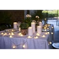 Miniatyrbild 2 av 6: Blockljus Flamme LED, INOMHUS/UTOMHUS Star Trading Vit 15 cm White