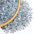 Miniatyrbilde 2 av 4: 3000 stk Hotfix Krystaller AB Rhinestones for Håndverk, SS16 (3,8-4,0 mm) Crystal AB Crystal AB SS16