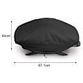 Miniatyrbilde 5 av 5: Grilltrekk for Weber Q-serien for Weber Q1000 og Q100-serien Gassgrill Vanntett Grilltrekk for Weber Q1200, Q1400, Q1000, Q140, Q120 og Q100