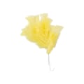 Miniatyrbilde 2 av 3: Fjær, gule, 48/pk (for pynt mm) Gul Yellow
