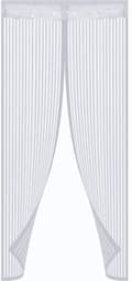 INF Mosquito Net for Door with Magnetic Closure White 100 x 220 cm
