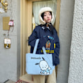 Miniatyrbillede 9 af 10: My Melody Kuromi Skuldertaske Håndtaske Tote Bag LILLA Purple