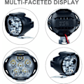 Miniatyrbilde 4 av 4: LED-motorsykkellys Ekstralys for bil Kjørelys Egnet for motorsykler Atv-er Utv-er Scooterbelysning, BR-Vie THSINDE--.pa