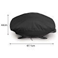Miniatyrbilde 4 av 4: Grilltrekk for Weber Q-serien for Weber Q1000 og Q100-serien Gassgrill Vanntett grilltrekk for Weber Q1200, Q1400, Q1000, Q140, Q120 og Q100