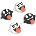 Miniatyrbilde 1 av 5: 4 stk Switch tommelgrep, myke silikonbeskyttelser for Ninten