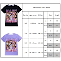 Pikkukuva 3 / 3: Taylor Swift Ears -kiertueen painettu T-paita lapsille, teini-ikäisille, musiikkikonsertti, topit, t-paita, pusero, violetti Purple 170cm