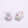 Miniatyrbilde 7 av 7: /NC/17cm Labubu Luksus Klesett Macaron, Eksklusive Dukker, Passer Labubu Generasjon 1 og 2 white shoes