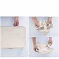 Miniatyrbilde 4 av 5: Organiseringssett for koffert - 7 deler - Vesker for reise Beige Beige