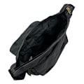 Miniatyrbilde 3 av 4: Middels stor skulderveske i canvas Svart Black one size