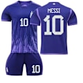 Pikkukuva 1 / 5: MIA MI Messi Camiseta No10 Fotbollströja Boy Kid T-Shirt Set Vuxen Sportkläder Tjej Sportdräkt Skyddskläder Cosplay Kit C3 C3 Xs