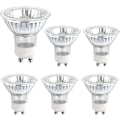 Miniatyrbilde 1 av 5: Halogenlampe GU10 35W 230V, 380lm Varmt Hvit 2700K, Dimbar Halogen Spotlampe, for Skapbelysning, Displaybelysning, 6-pak