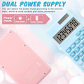 Miniatyrbild 4 av 5: 2 Pieces Basic Standard Calculator Mini Digital Desktop Calculator