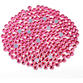 Miniatyrbilde 1 av 4: 3000 stk Rose Hotfix Rhinestones for Håndverk, SS16, 3,8-4,0 mm Rose Rose SS16