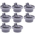 Miniatyrbilde 1 av 5: 8 hjul til Siemens Bosch Beko Neff oppvaskmaskin Universal hjul nedre korg