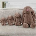 Miniatyrbillede 2 af 5: Jellycat Bashful Viola Bunny Kæledyr Plyslegetøj