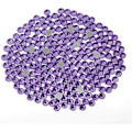 Miniatyrbillede 1 af 4: 3000 stk Violet Hotfix Rhinestones, SS16, 3,8-4,0 mm til Håndværk & Tøj Violet Violet SS16