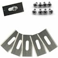 Miniatyrbilde 3 av 5: 30-pakning gressblader for Husqvarna med doble skarpe blader i rustfritt stål 36.518.50.65 mm