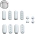 12 stk. - Toalettsete Buffer Pads Kit - Bidet Lokk Tilbehør - Trykk - Inn Erstatning Buffer Spacer - Anti