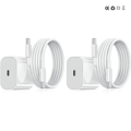 3-pakning - Lader for iPhone - Hurtiglader - Adapter + Kabel 20W Hvit one size iPhone 3-pakning iPhone（NT） 3-pakning iPhone 3-pakning iPhone 3-pakning 3-Pack iPhone