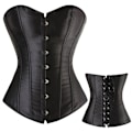 Miniatyrbilde 1 av 9: Korsett Bustier Topper SVART svart black XL