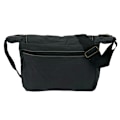 Miniatyrbillede 4 af 4: Mellemstor skuldertaske i canvas Sort Black one size