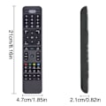 Miniatyrbillede 5 af 5: TV-fjernbetjening til Formuler 02F9 Z8 Z Alpha Z+ Neo Z7+5g ZX5g Z7+ ZX Z Nano Prime Problemfri drift