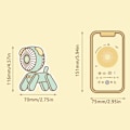 Pikkukuva 2 / 10: Mini sarjakuva lemmikkieläin tuuletin USB Sähkötuuletin BEIGE PEURA Peesi Beige deer-deer