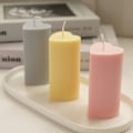 Miniatyrbilde 3 av 4: Hjerteformede Lysformer Kjærlighet Sylinder Silikon Lysform