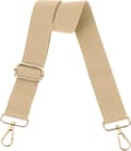 Bred justerbar taskerem til håndtaske og crossbody-taske, 3,8 cm beige - Khaki