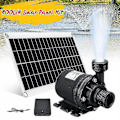Pikkukuva 2 / 5: 50W Aurinkovoimalla toimiva vesipumppu 800l/h DC12V puutarhan suihkulähteeseen - Matala melutaso