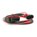 Miniatyrbillede 5 af 5: Til Fiat 3-benet Alfa Lancia til 16-benet Obdii Obd2 Obd-ii Tilslutningsadapter Bilkabel Obd til Fiat Sort
