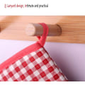 Pikkukuva 4 / 5: 1 pari (Arc Grey) Uunikinnas, Keittiökinnas, Grillikinnas, Lämmönkestävä, Puuvillavuori, Grilliuuni Mikro, Grilli, Ruoanlaitto, Grillaus