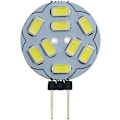 Miniatyrbilde 4 av 5: 10-pakke G4 9 LED SMD 5730 12V AC/DC Dobbelbase Innfelt Tak Innfelt LED-lamper 20W Halogenlampe Erstatning